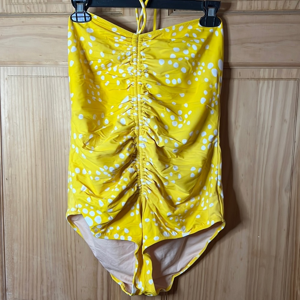 *LAST CHANCE! Donating 4/7* Yellow One Piece Bathing Suit